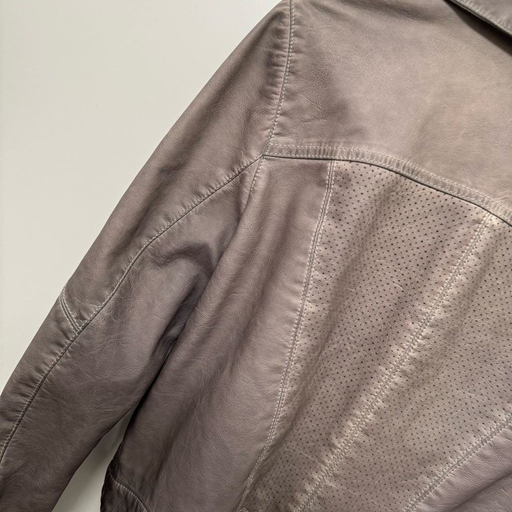Anthropologie Hei Hei Faux Leather Moto Jacket - Picture 6 of 7